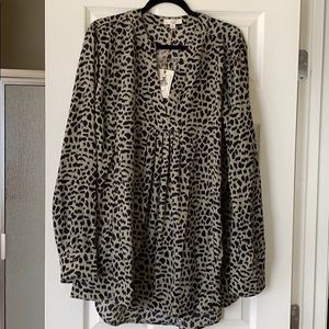 Easel Animal print Tunic